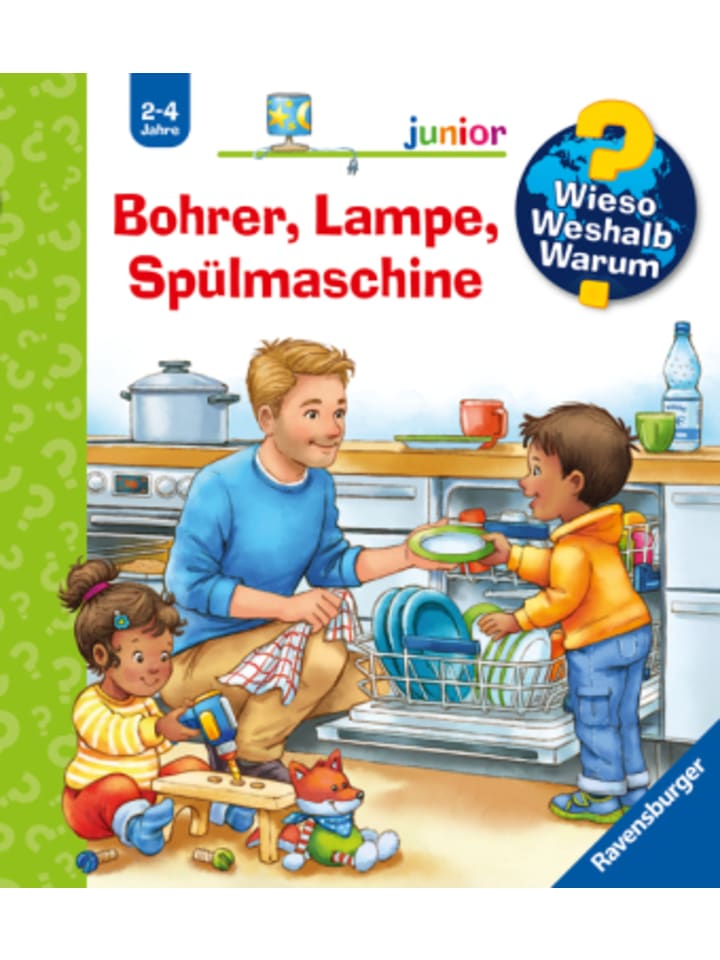 Ravensburger Verlag GmbH Buch - Wieso? Weshalb? Warum? junior, Band 76 - Bohrer, Lampe, Spülmaschin günstig kaufen onesize