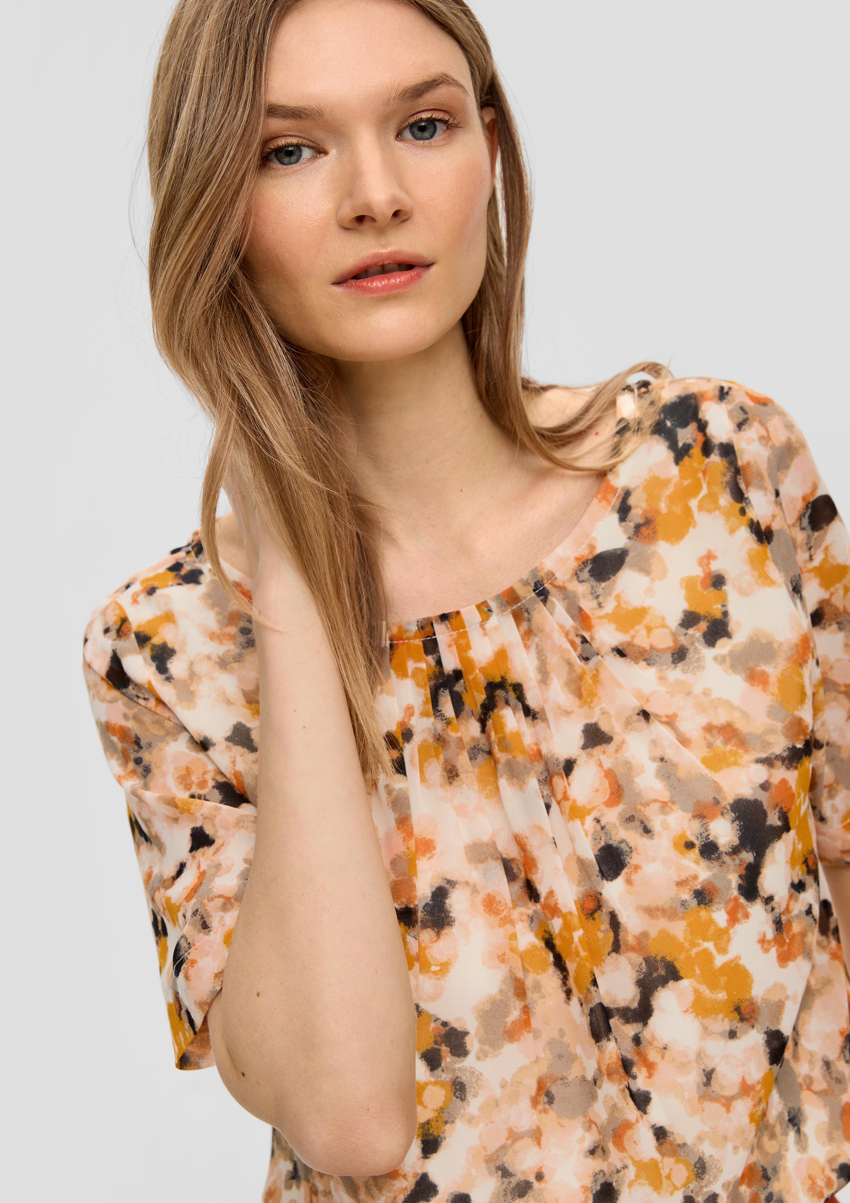 Semitransparente Chiffon-Bluse  2139154-07A5