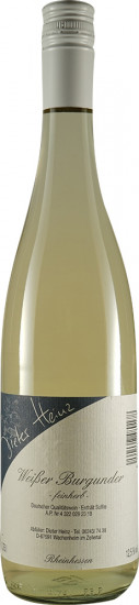 2021 Weißer Burgunder feinherb - Weingut Dieter Heinz