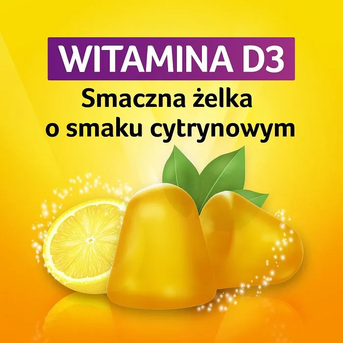 Ζελέ με γεύση λεμονιού Vigantoletten Max Vitamin d# 2000 IU