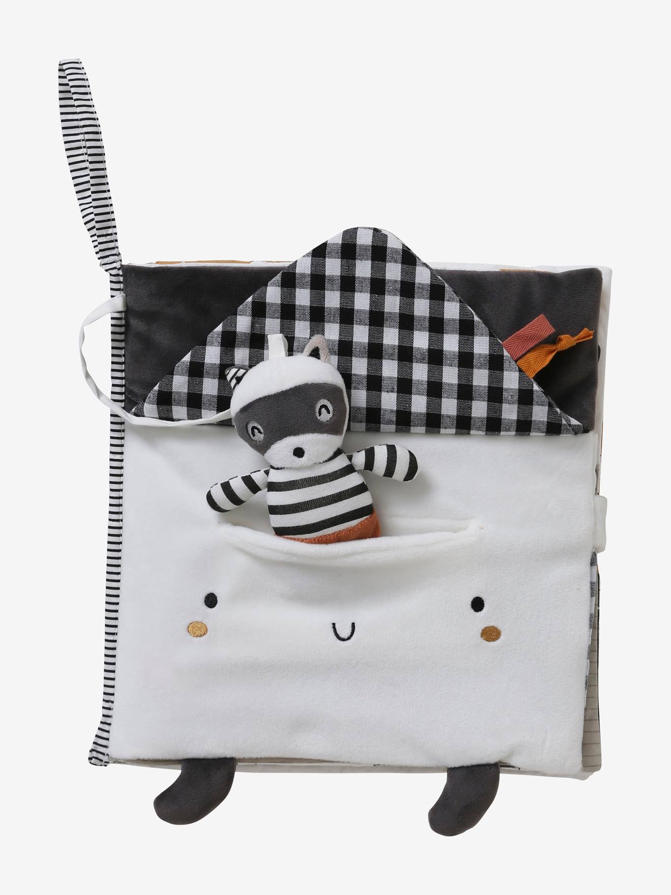 Livre géant + peluche MES PETITS JOUETS multicolore