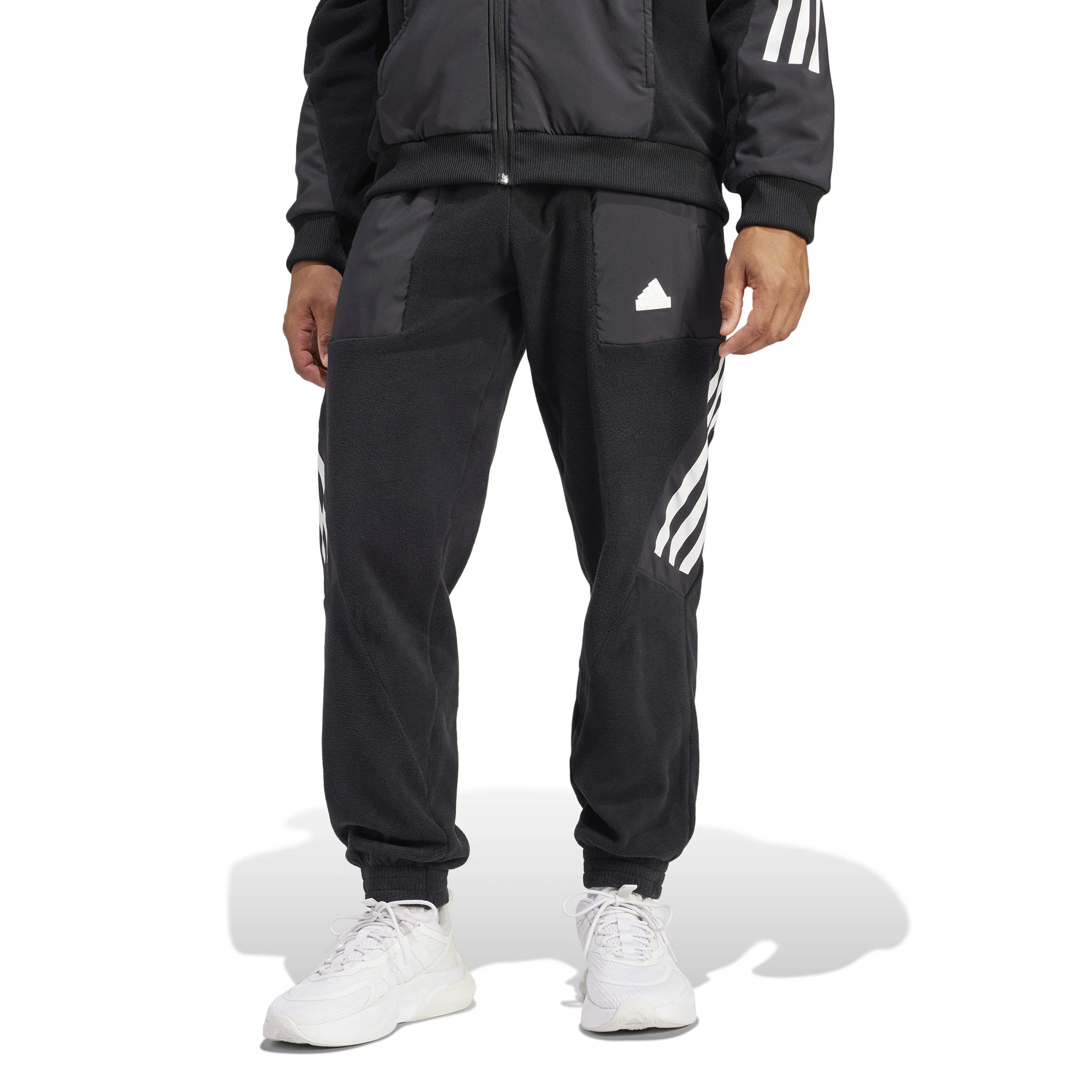 Future Icon 3 Stripes Trainingshose Herren - Schwarz, Weiß