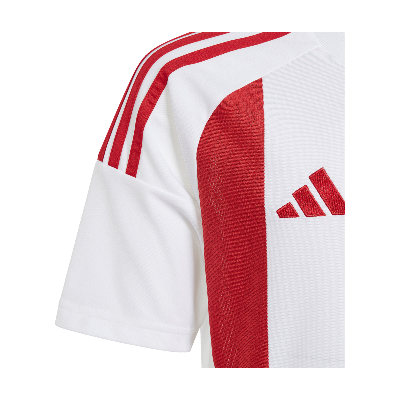 adidas Striped 24 Trikot Kids Weiss Rot