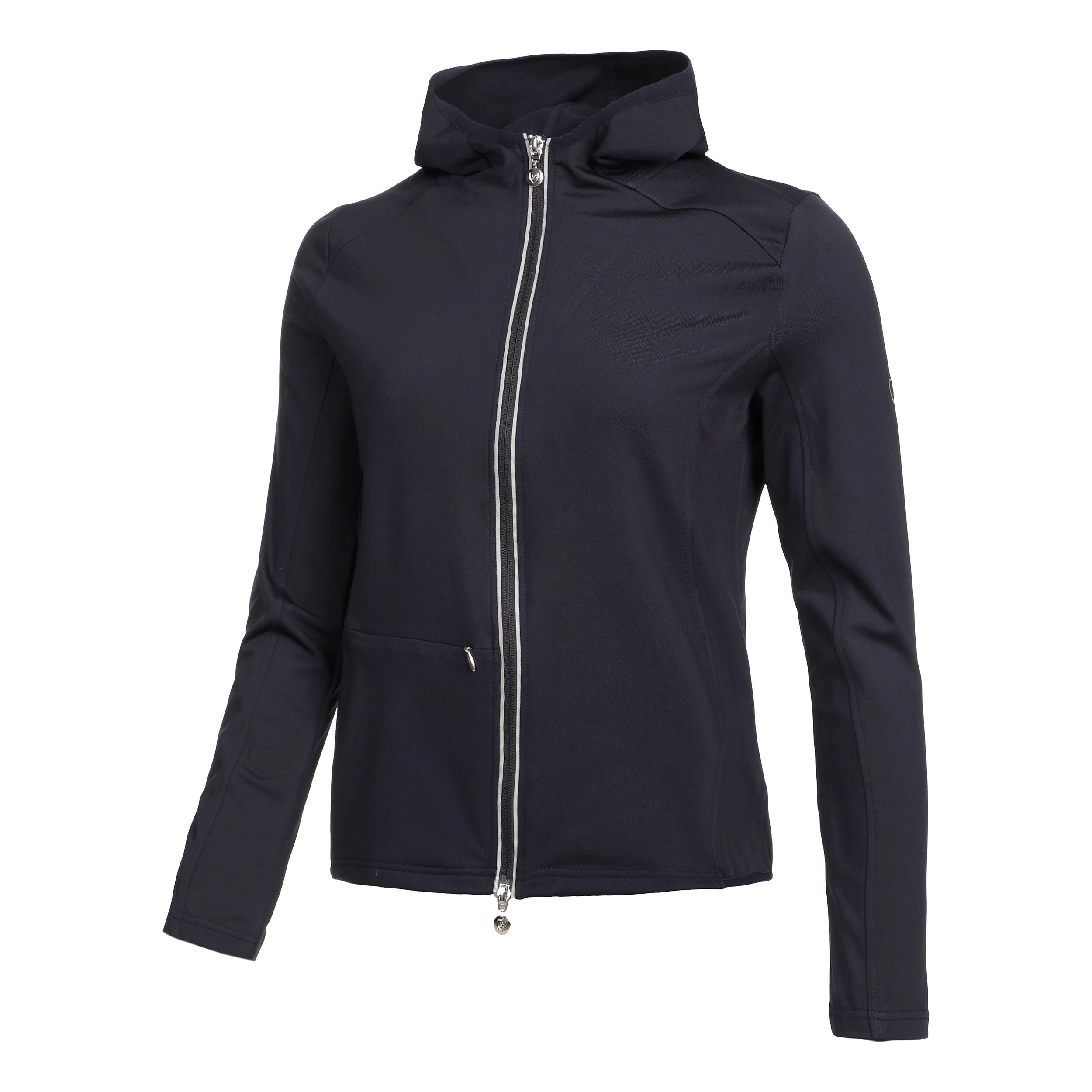 Julia Trainingsjacke Damen - Dunkelblau, Weiß