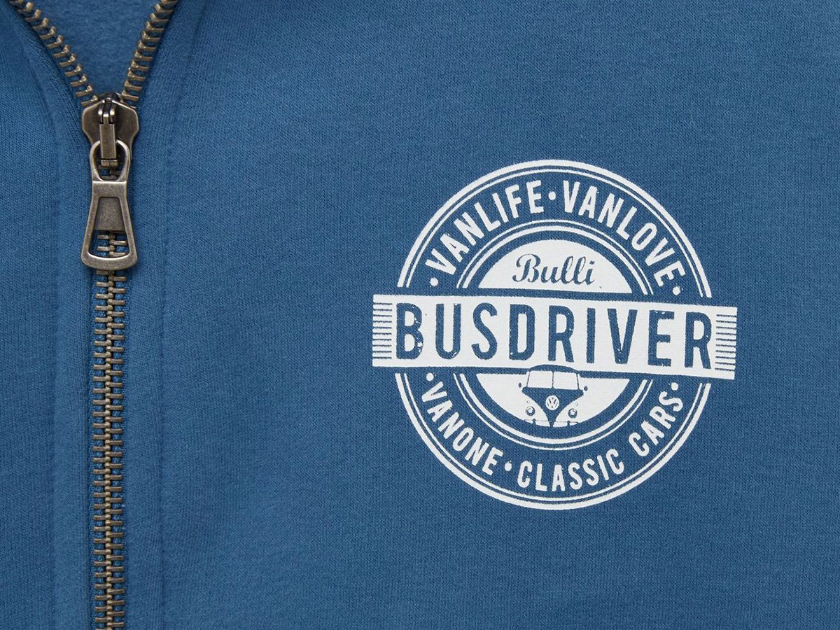 Van One Busdriver Blue White Herren Jacke