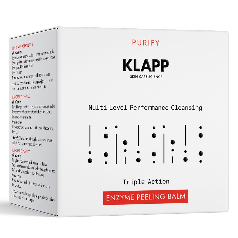 Klapp Cosmetics Purify Triple Action Enzyme Peeling Balm 50 ml