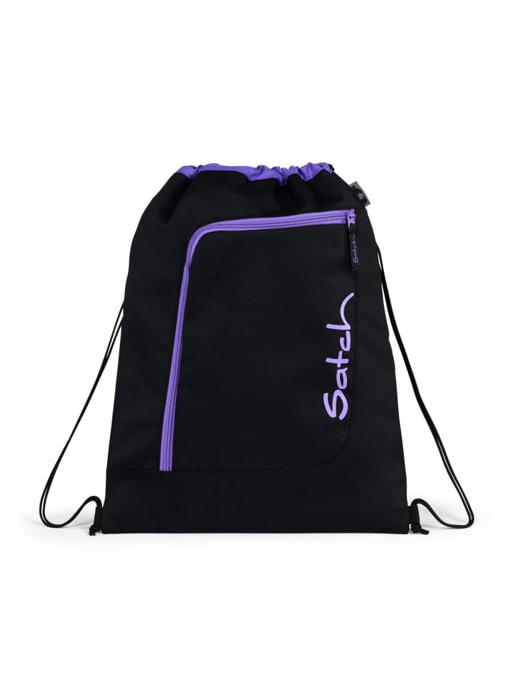 Satch Sportbeutel Purple Phantom in Schwarz/Lila günstig kaufen onesize