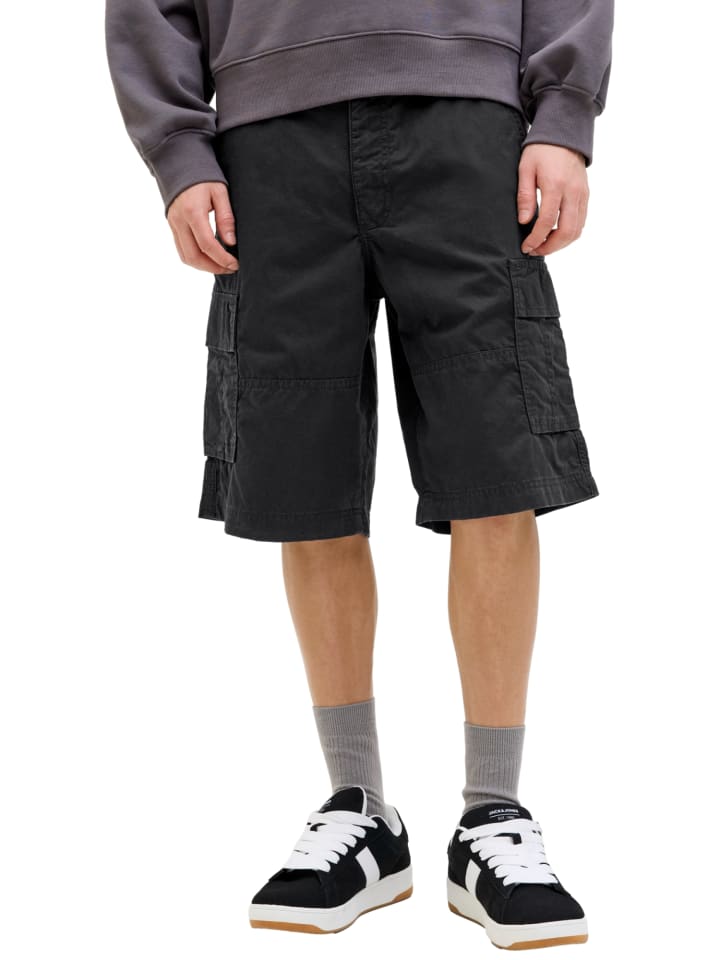 Jack & Jones Shorts 'JPSTCOLE MATEO' in schwarz günstig kaufen