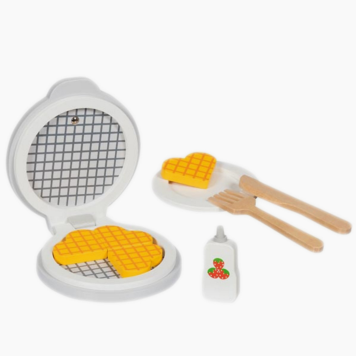 Waffeleisen mit Zubehör
