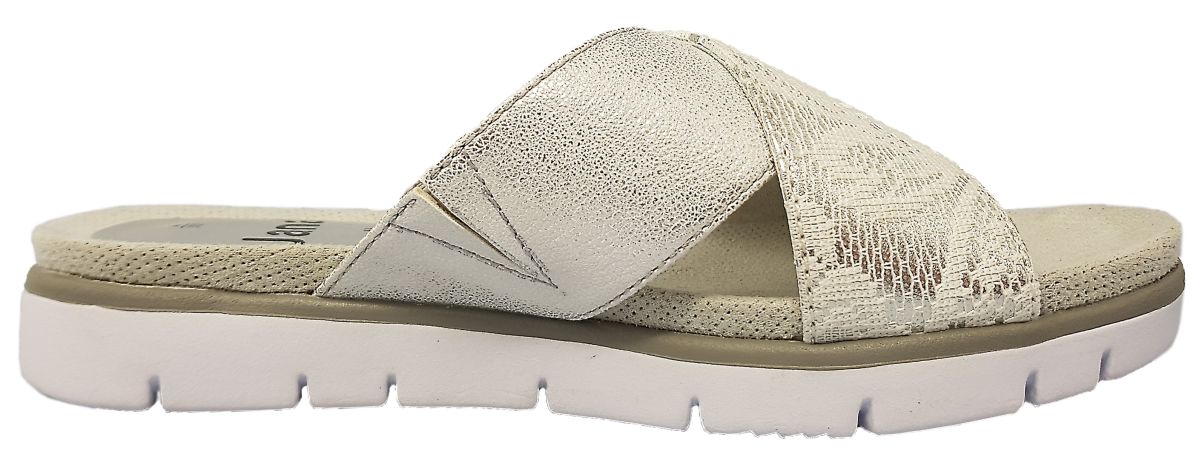 Jana Da.-Pantolette 8-8-27103-20/100 Weiß 100 white