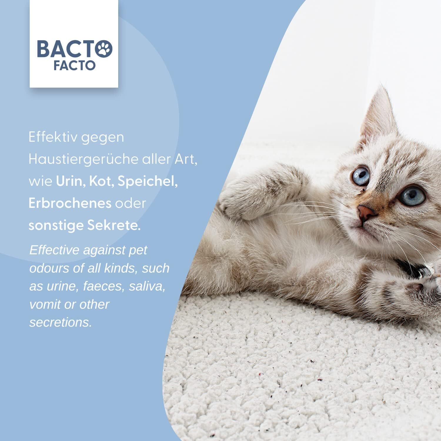 BactoFacto Windeln & Hygiene BactoFacto probiotischer Geruchsstopp Pads für 2 Liter