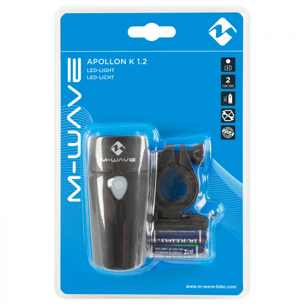 M-Wave - Apollon K 1.2 Batterie Frontlicht
