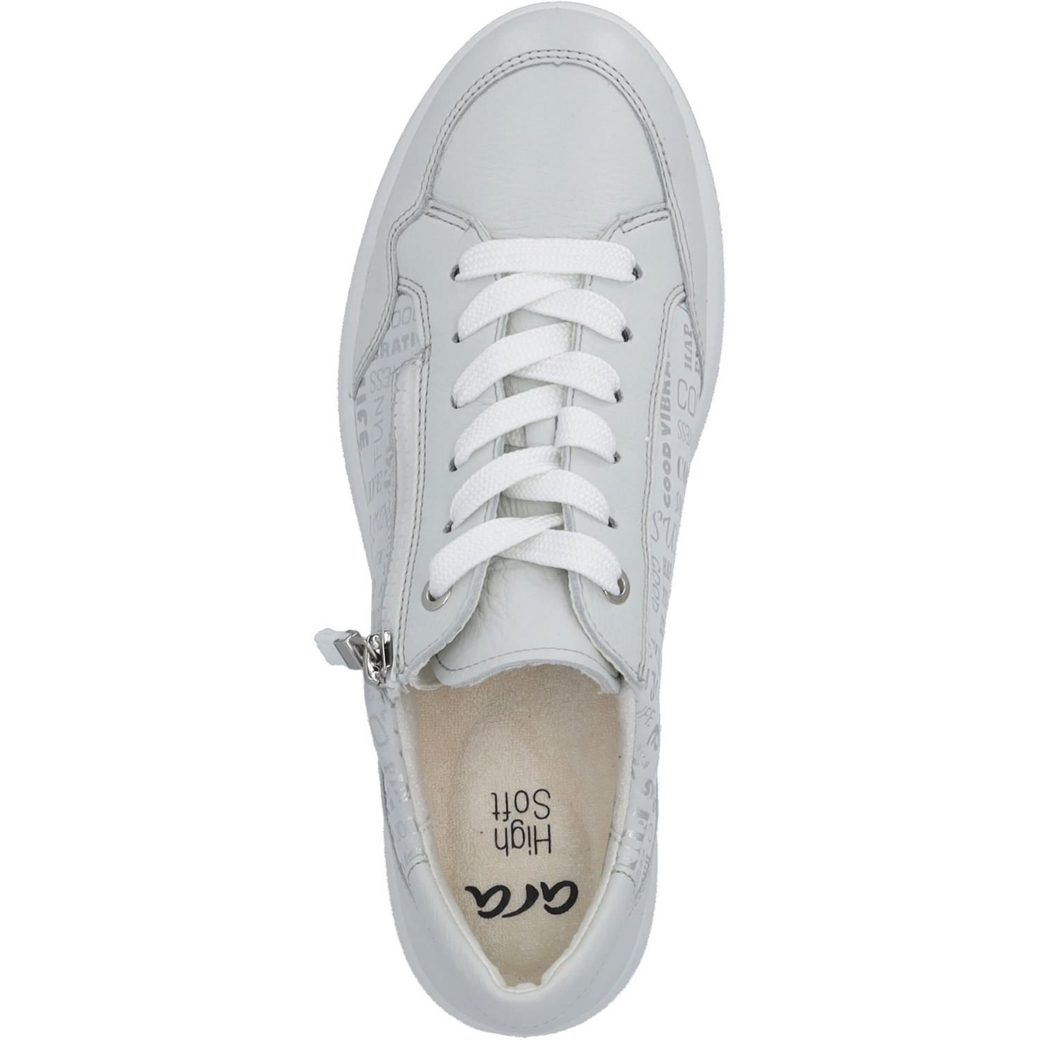 Ara Roma 23901, Schnürschuhe, Damen, Weiß