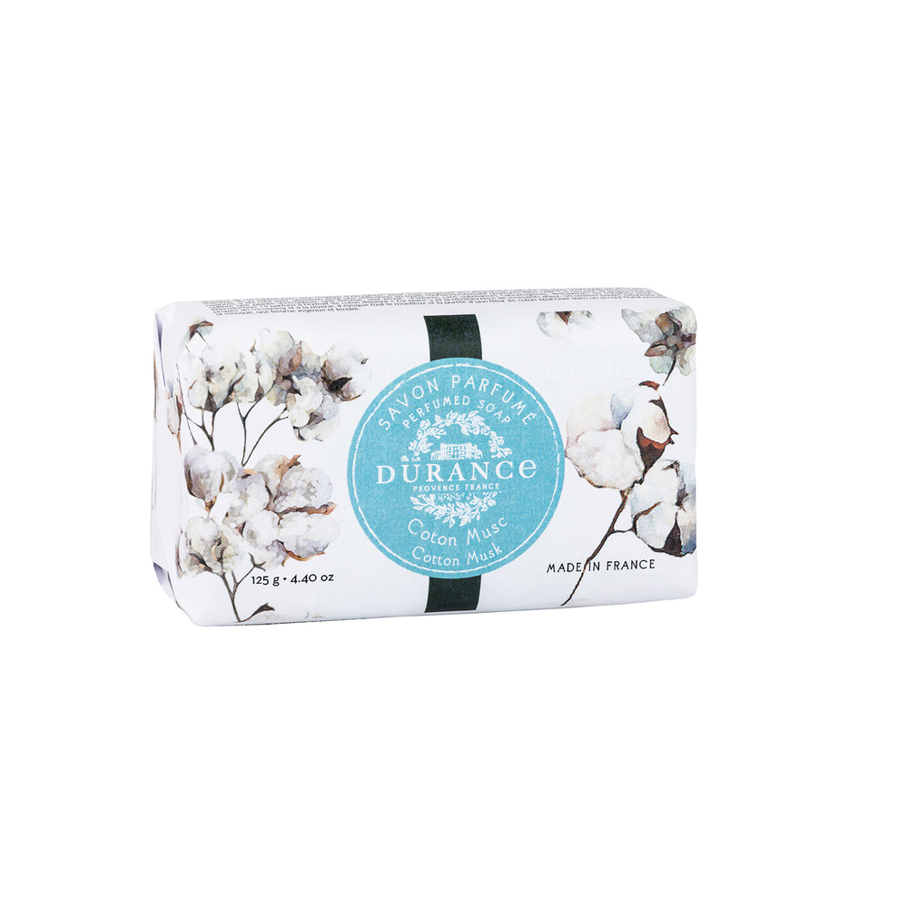 durance Coton Musc Savon parfumé 125 gr