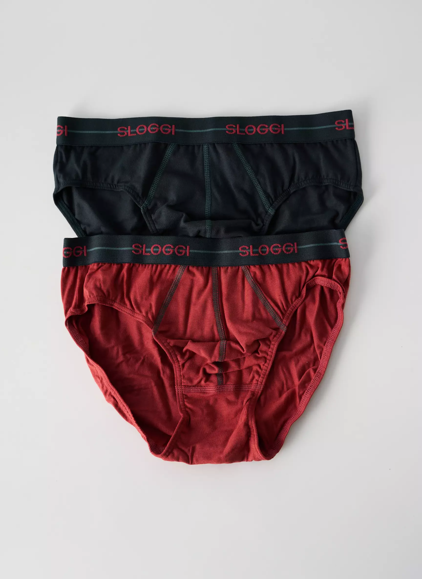 Sloggi Slips Homme couleur rouge