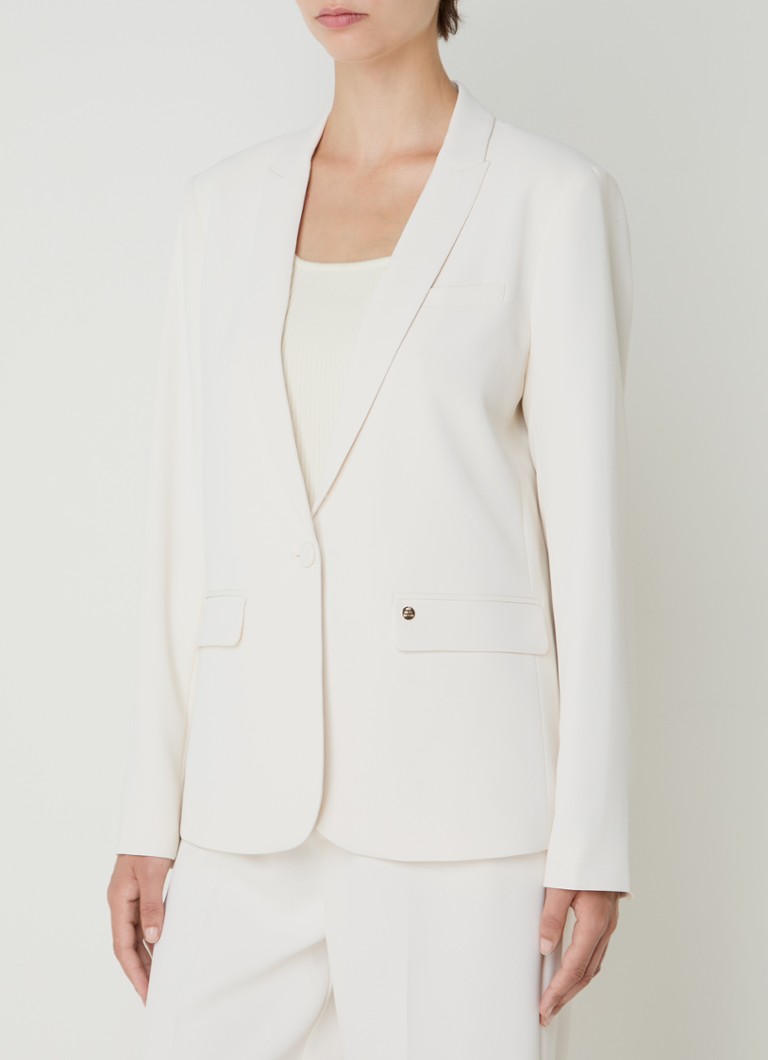 Mos Mosh MM Hoebe Miley blazer with flap pockets and shoulder pads