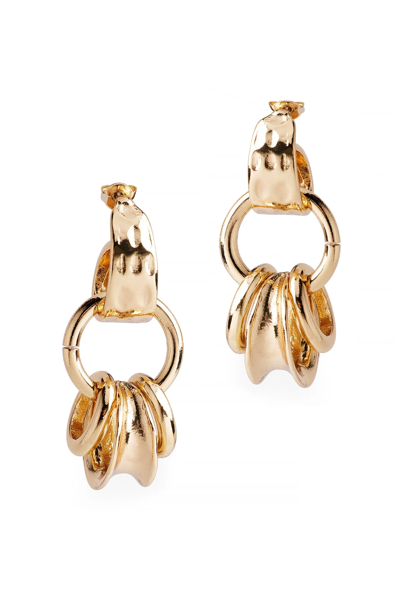 Ohrringe mit mehreren Ringen