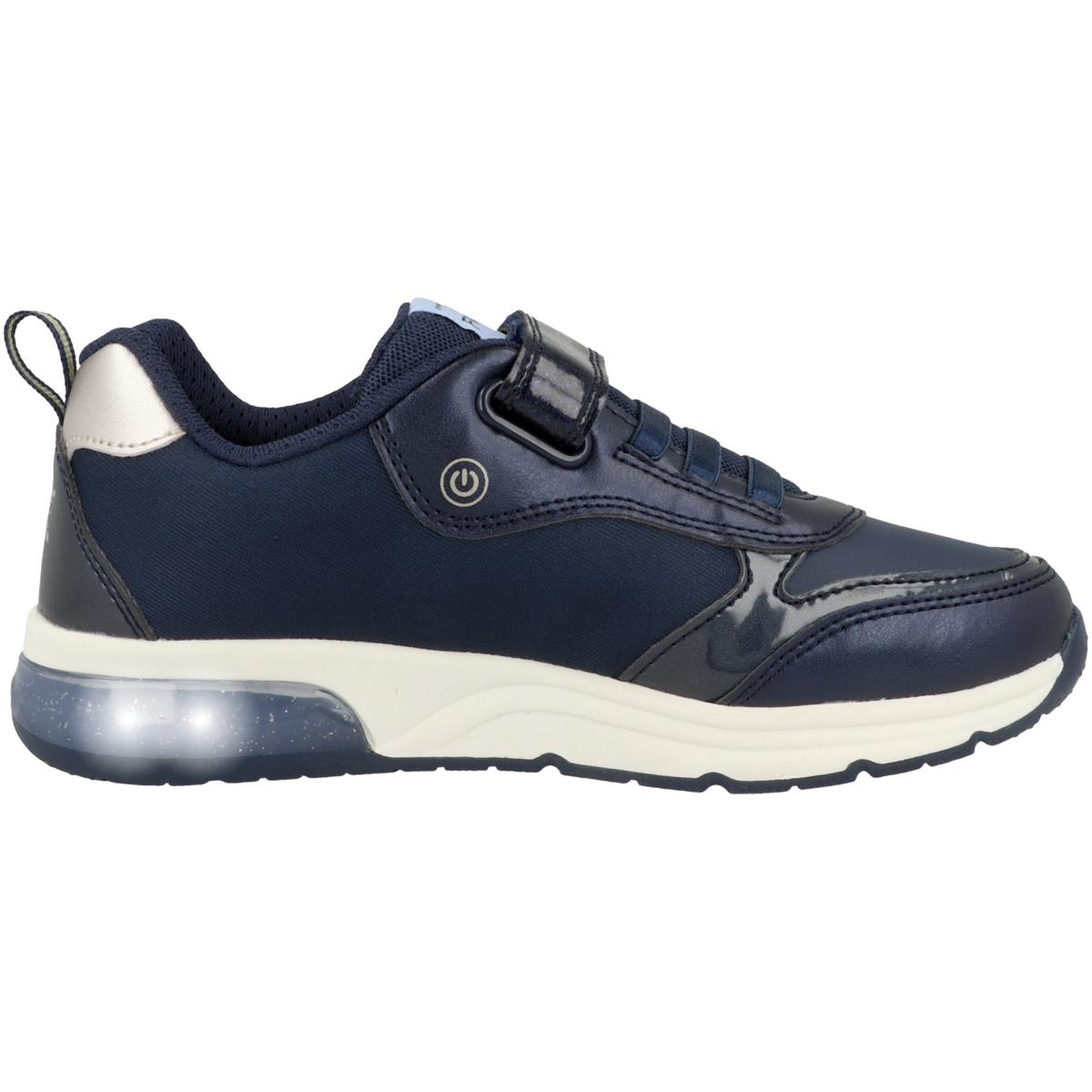 Geox J Spaceclub G. D Sneaker low blau