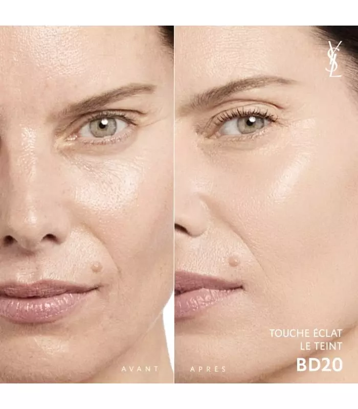 TOUCHE ECLAT LE TEINT Fond de teint hydratant & tenue 24H, naturel & lumineux
