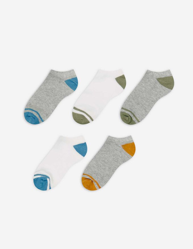 Sneakersocken - 5er-Pack