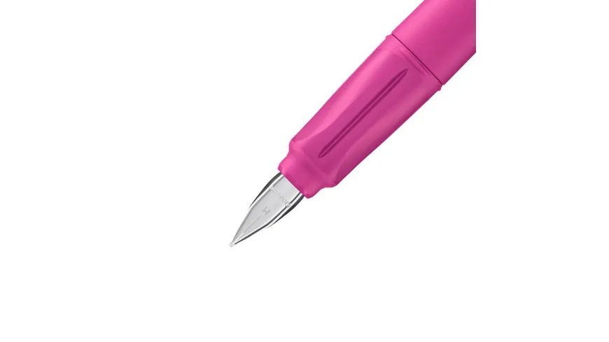 STABILO® EASYbuddy Füller mit Medium Feder FRESH EDITION in pink/hellblau inklusive Patrone  - Schreibfarbe blau (löschbar)