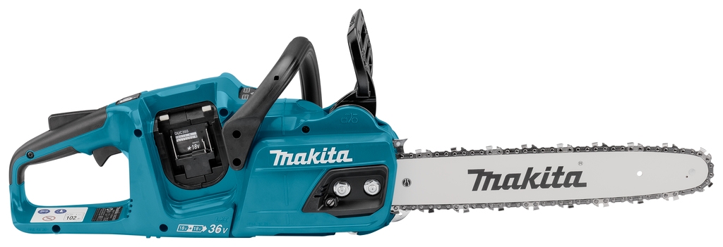 Makita DUC355Z 2 x 18 volt motorsåg 35 cm exkl. batterier och laddare