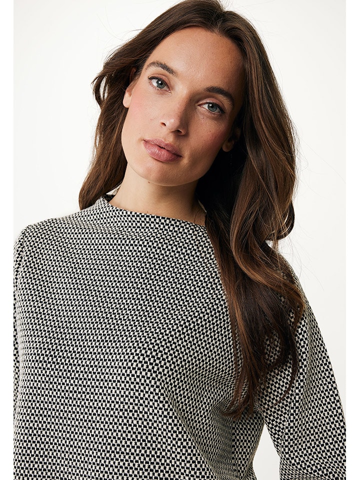 Mexx Bluse in Schwarz/ Beige günstig kaufen