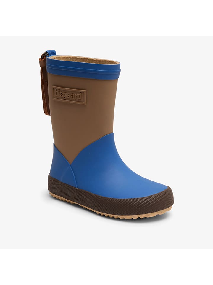 bisgaard Gummistiefel in Hellbraun/ Blau günstig kaufen