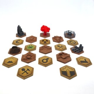 Full Upgrade Kit with Expansions for Terraforming Mars - 87 Pieces