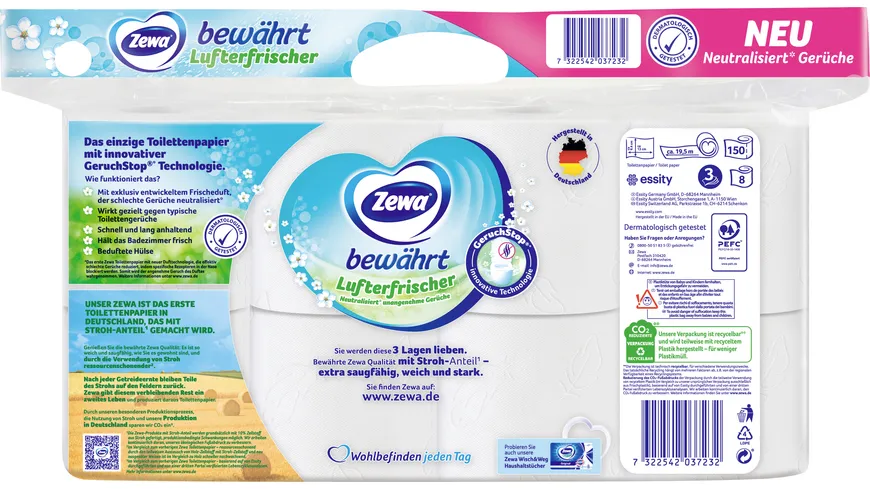 Zewa Toilettenpapier Lufterfrischer