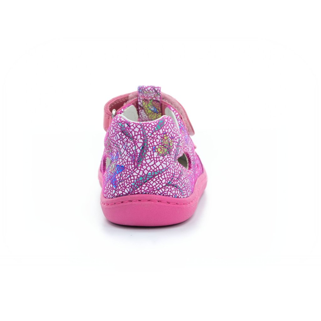 Koel4kids Bep Medium Fantasy Fuchsia Flowers Barfußsandalen