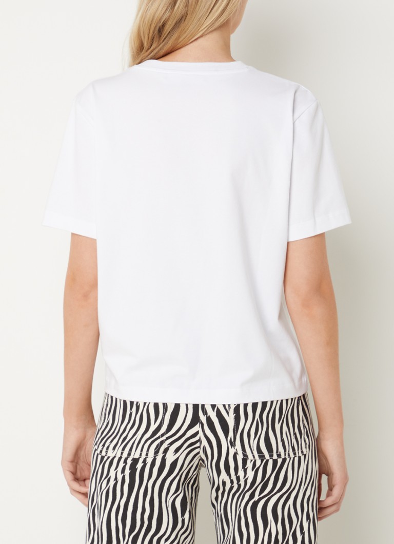 French Connection Rallie t-shirt with drawstring detail