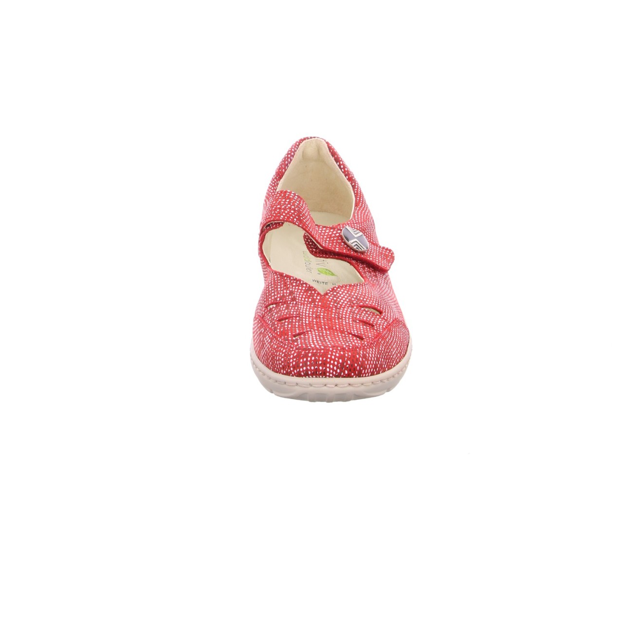 WALDLÄUFER Klassische Slipper rot