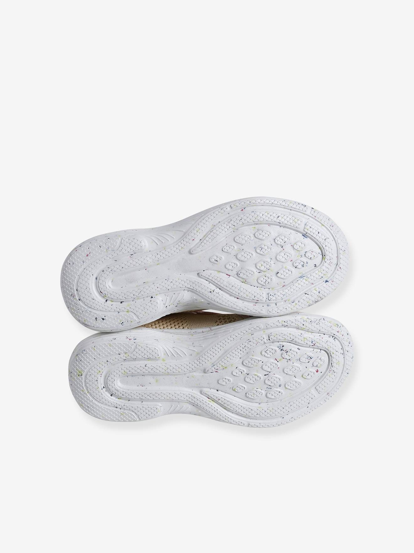 Vertbaudet Mädchen Sport-Sneakers mit Gummizug - set beige