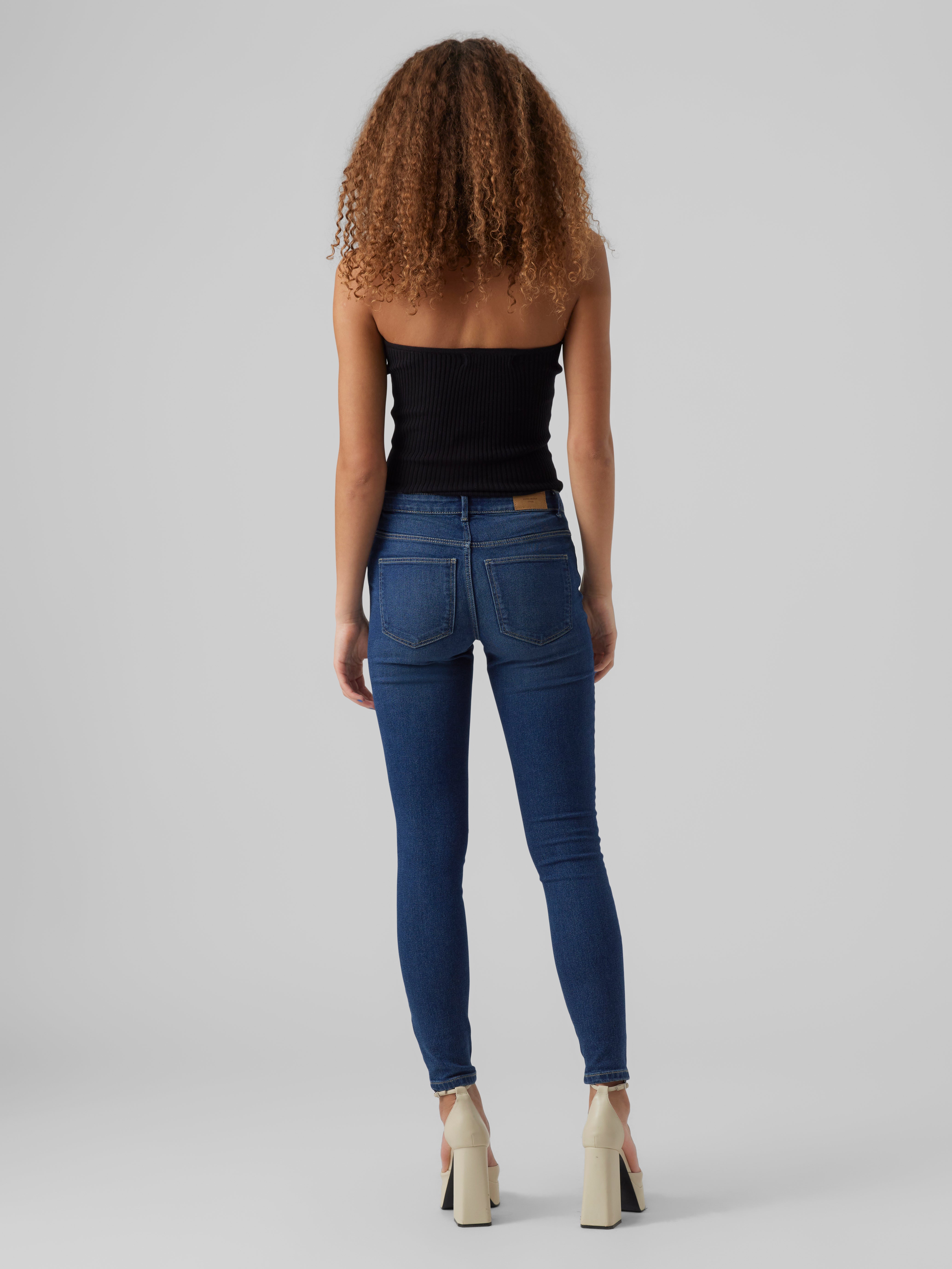 VMJUNE Mid Rise Skinny Fit Jeans