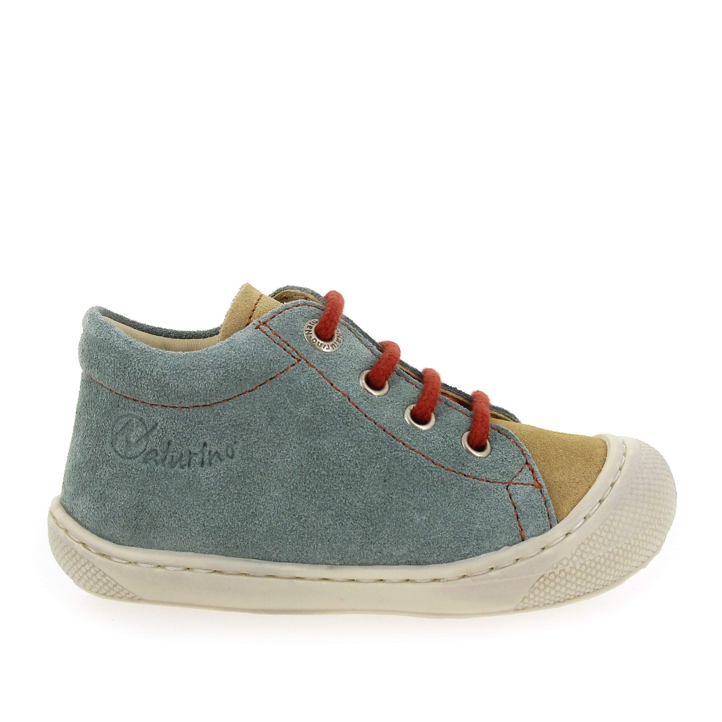 Naturino  COCOON SUEDE E24 - Bleu Beige