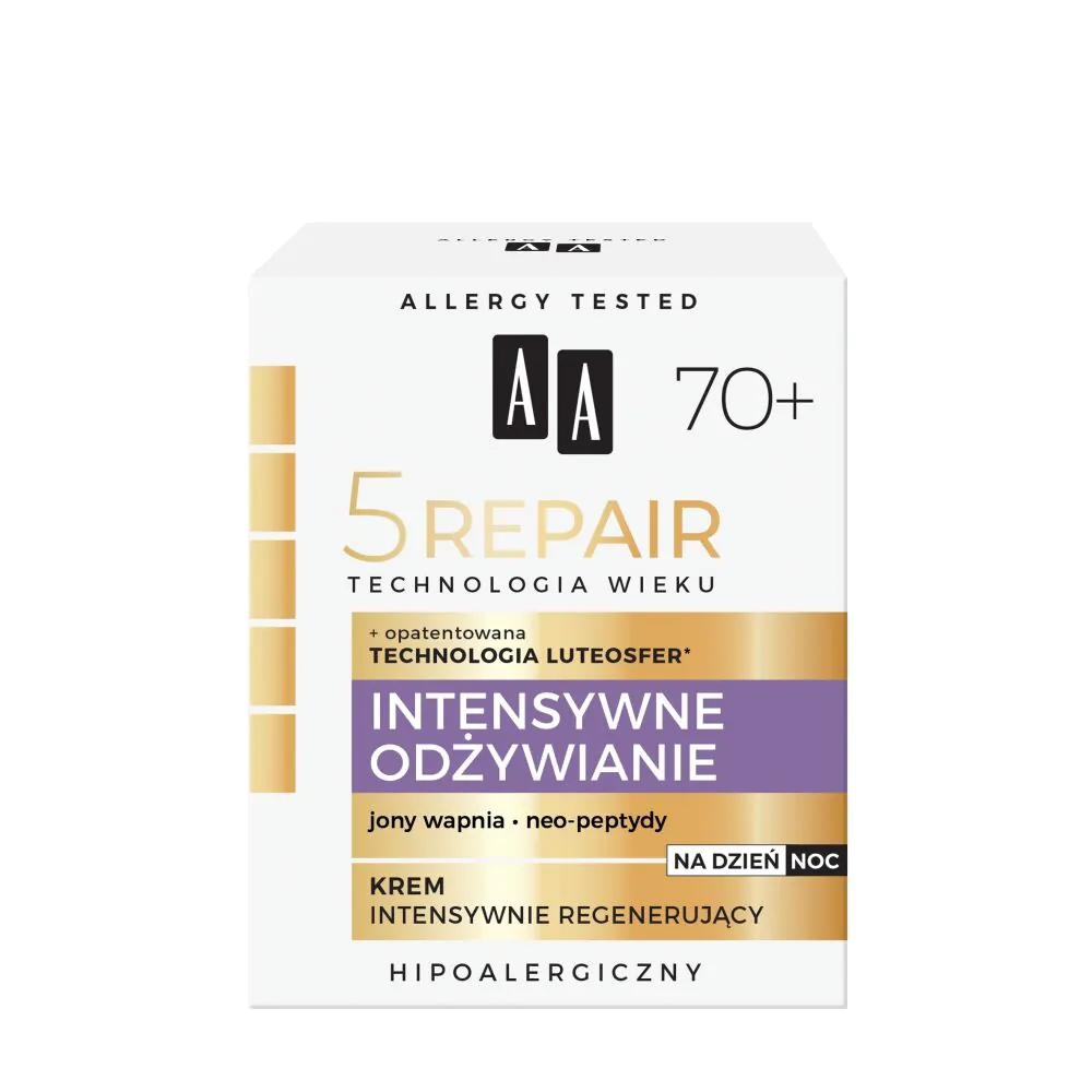 AA Age Technology 5Repair 70+ Intensiv plejende dag- og nat intensiv regenererende creme