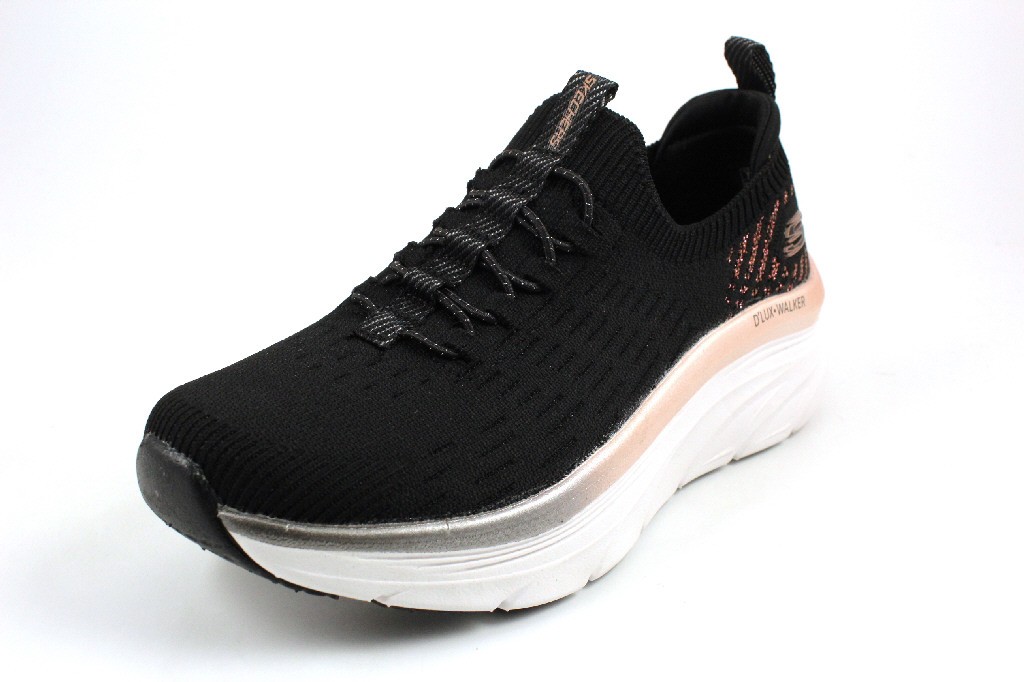 SKECHERS Sportliche Slipper schwarz
