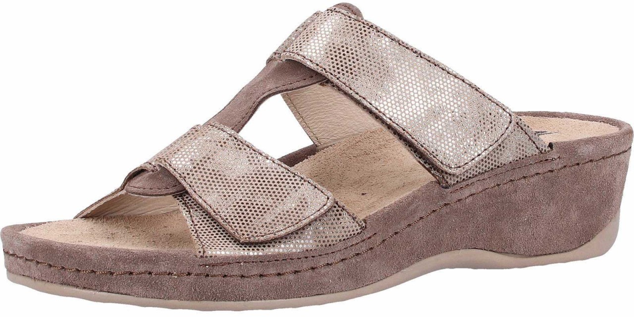 ROHDE Pantoletten beige