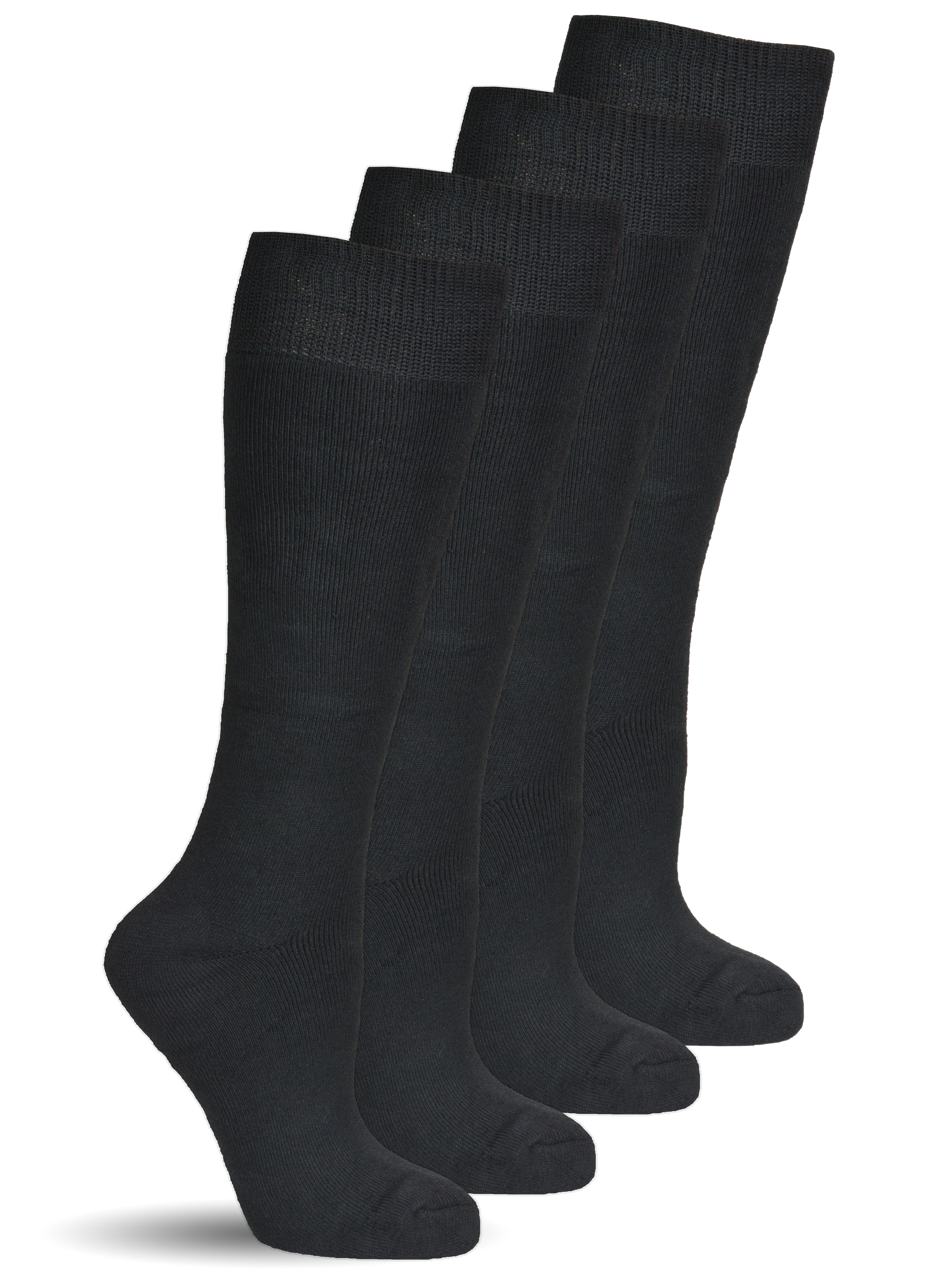 Frostfighter Kniestrümpfe Damen Thermokniestrümpfe (4-Paar) Vollfrottee Innenfutter, Thermo, Winter, dicke warme Kniestrümpfe