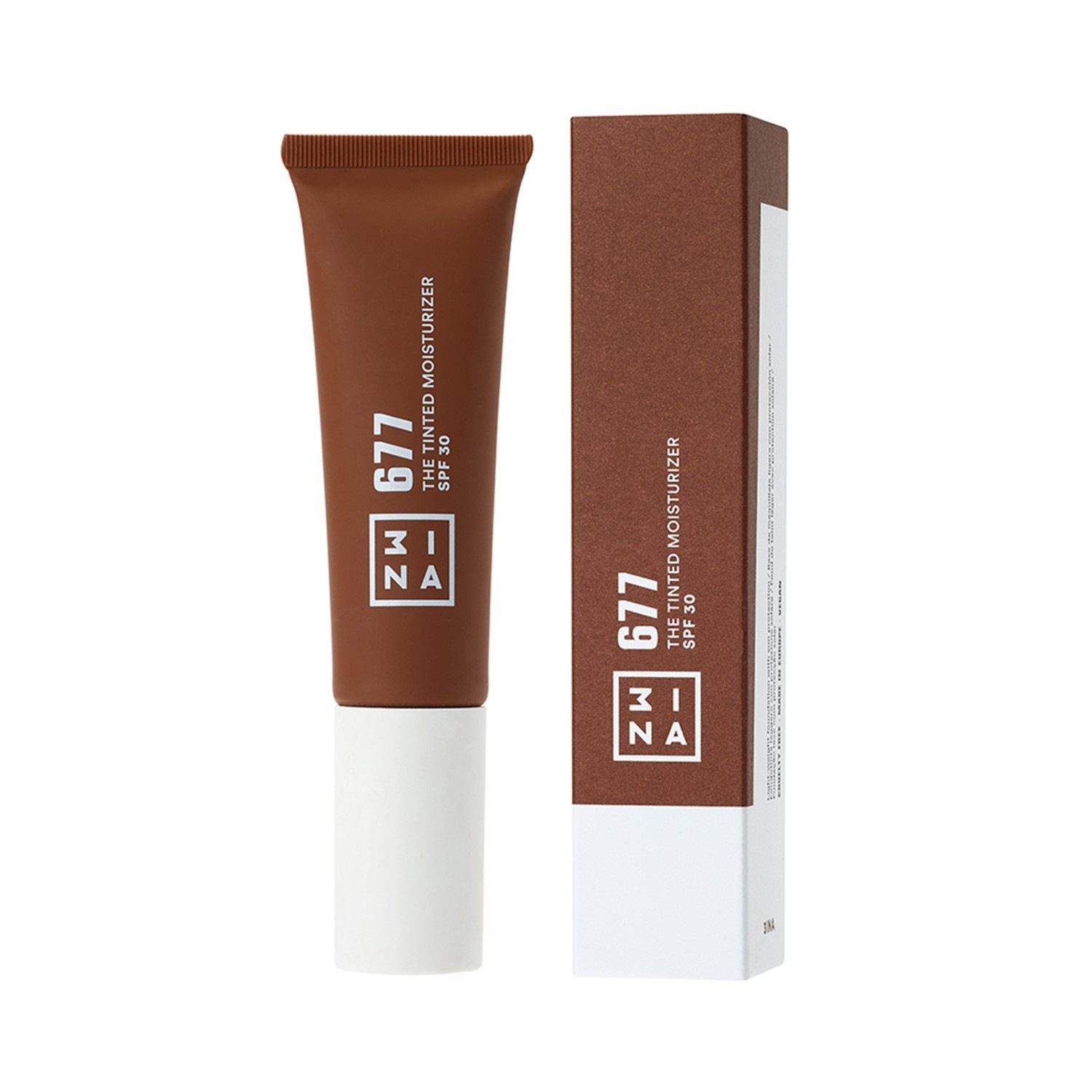 Crème hydratante teintée 3INA FPS 30