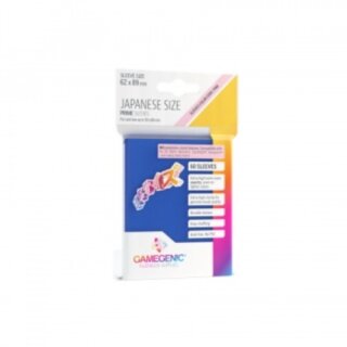 Gamegenic - PRIME Japanese Sized Sleeves Blue (60)