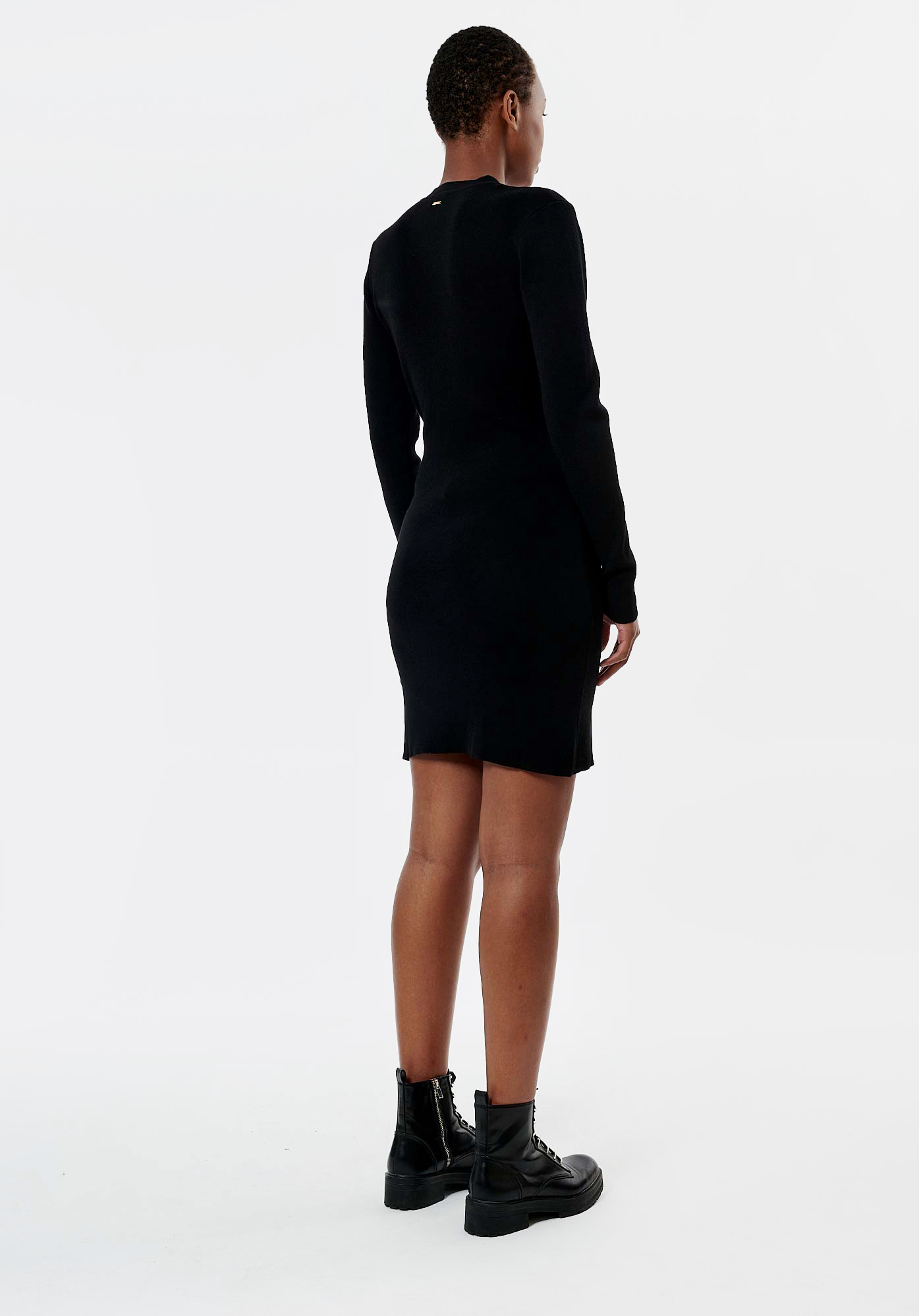 LOLA   Robe pull noir femme