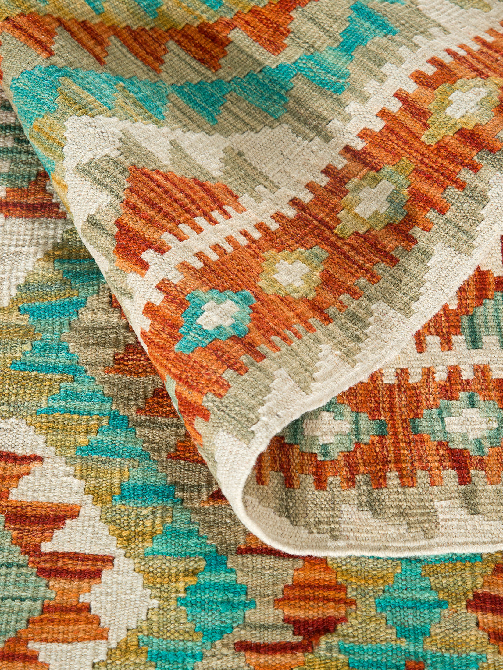 Afghan Kelim ca. 83 x 204 cm, Unikat / Einzelstück
