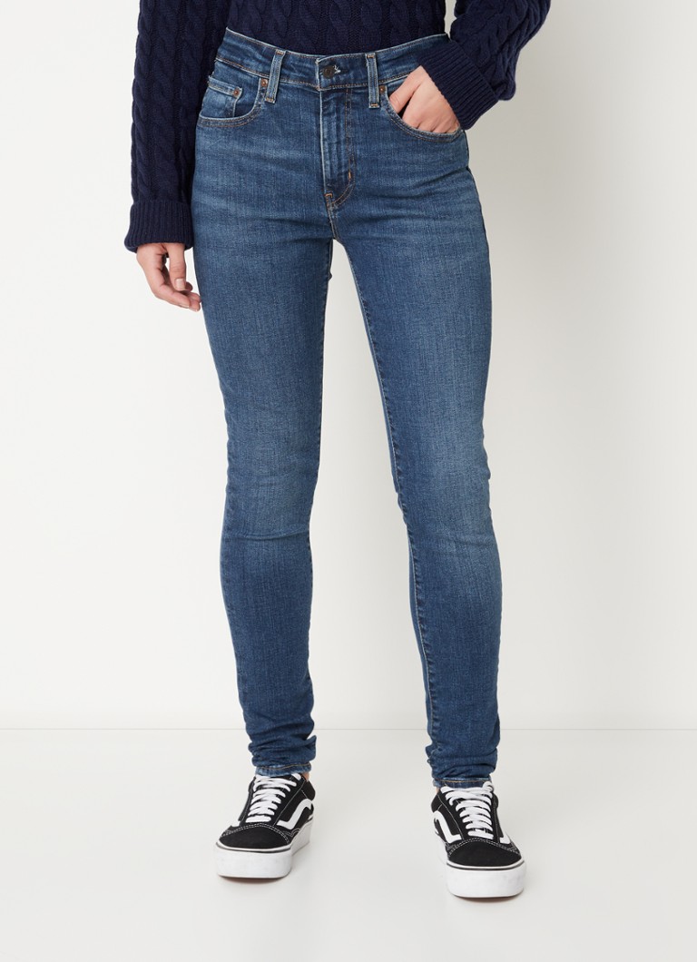 Levi's 721 High Rise Skinny Blue Wave
