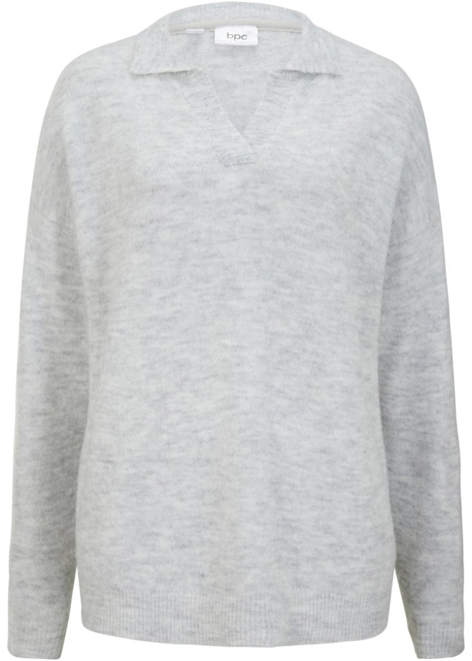 Pullover mit Kragen