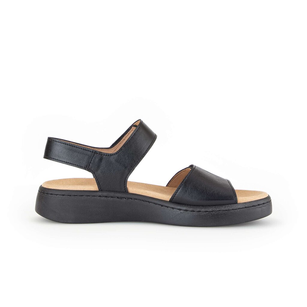 Gabor fashion Plateau Sandale schwarz