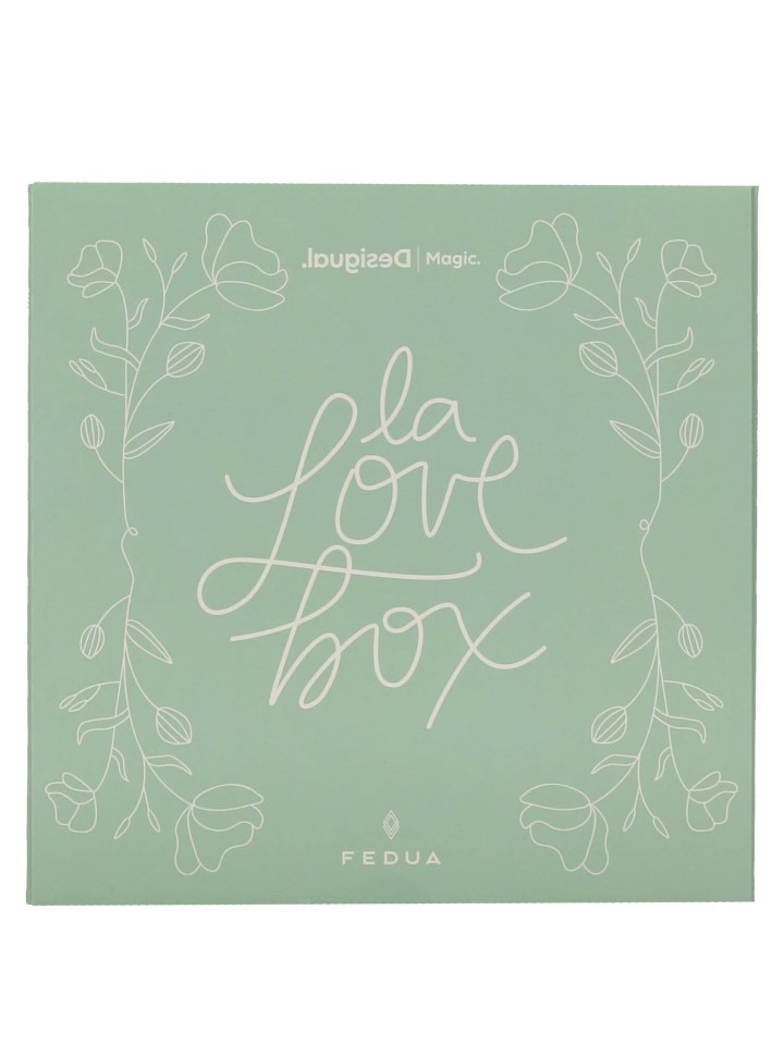 Desigual Gadget Fedua Kosmetik-Box 3tlg. 22 cm (green) in grün günstig kaufen onesize