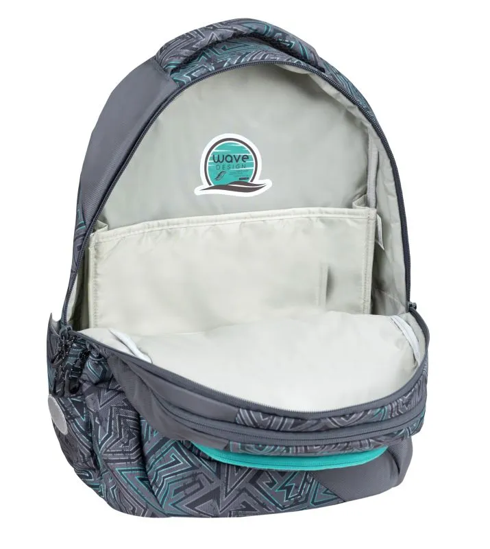 Wave Prime Schulrucksack - Chaos Lagoon