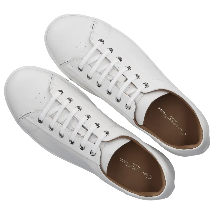 Gianvito Rossi - Sneaker low TOP Kalbsleder - weiß
